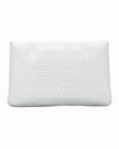 Elaine Turner- Bella Clutch- White Croc - Edit by Elaine Turner