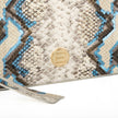 Elaine Turner- Jackie Camera Bag- Blue Multi Python - Edit by Elaine Turner
