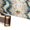 Elaine Turner- Jackie Camera Bag- Blue Multi Python - Edit by Elaine Turner