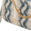 Elaine Turner- Jackie Camera Bag- Blue Multi Python - Edit by Elaine Turner