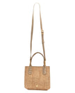 Elaine Turner- Mauney Satchel Bag- Cork w/ Gold Flecks - Edit by Elaine Turner