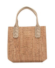 Elaine Turner- Mauney Satchel Bag- Cork w/ Gold Flecks - Edit by Elaine Turner