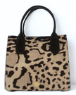 Elaine Turner- Mauney Satchel Bag- Haircalf Ocelet Snow Leopard (*patterns vary) - Edit by Elaine Turner