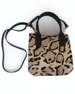 Elaine Turner- Mauney Satchel Bag- Haircalf Ocelet Snow Leopard (*patterns vary) - Edit by Elaine Turner