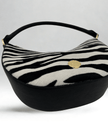 Elaine Turner- Sawyer Shoulder Bag- Zebra Haircalf - Edit by Elaine Turner