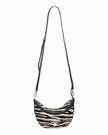 Elaine Turner- Sawyer Shoulder Bag- Zebra Haircalf - Edit by Elaine Turner
