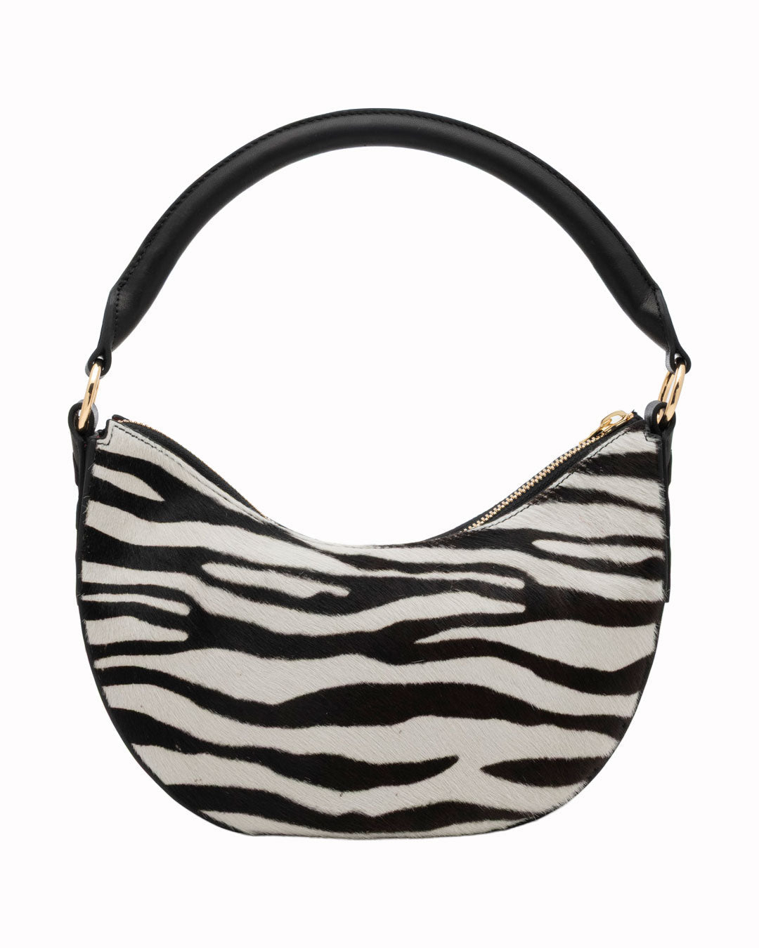 Elaine Turner- Sawyer Shoulder Bag- Zebra Haircalf - Edit by Elaine Turner