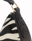 Elaine Turner- Sawyer Shoulder Bag- Zebra Haircalf - Edit by Elaine Turner