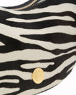 Elaine Turner- Sawyer Shoulder Bag- Zebra Haircalf - Edit by Elaine Turner