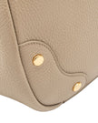 Elaine Turner- Tammy Tote- Solid Taupe Pebble Leather - Edit by Elaine Turner