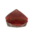 Elaine Turner- The Aerin Envelope Clutch - Orange Python - Edit by Elaine Turner