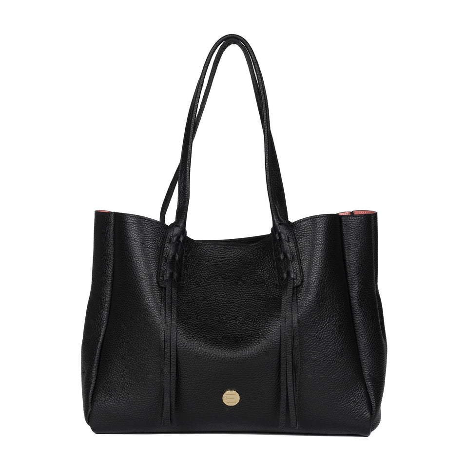 Elaine Turner- The Ali Tote- Black Pebble - Edit by Elaine Turner