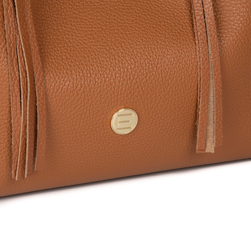 Elaine Turner- The Ali Tote- Camel Pebble - Edit by Elaine Turner