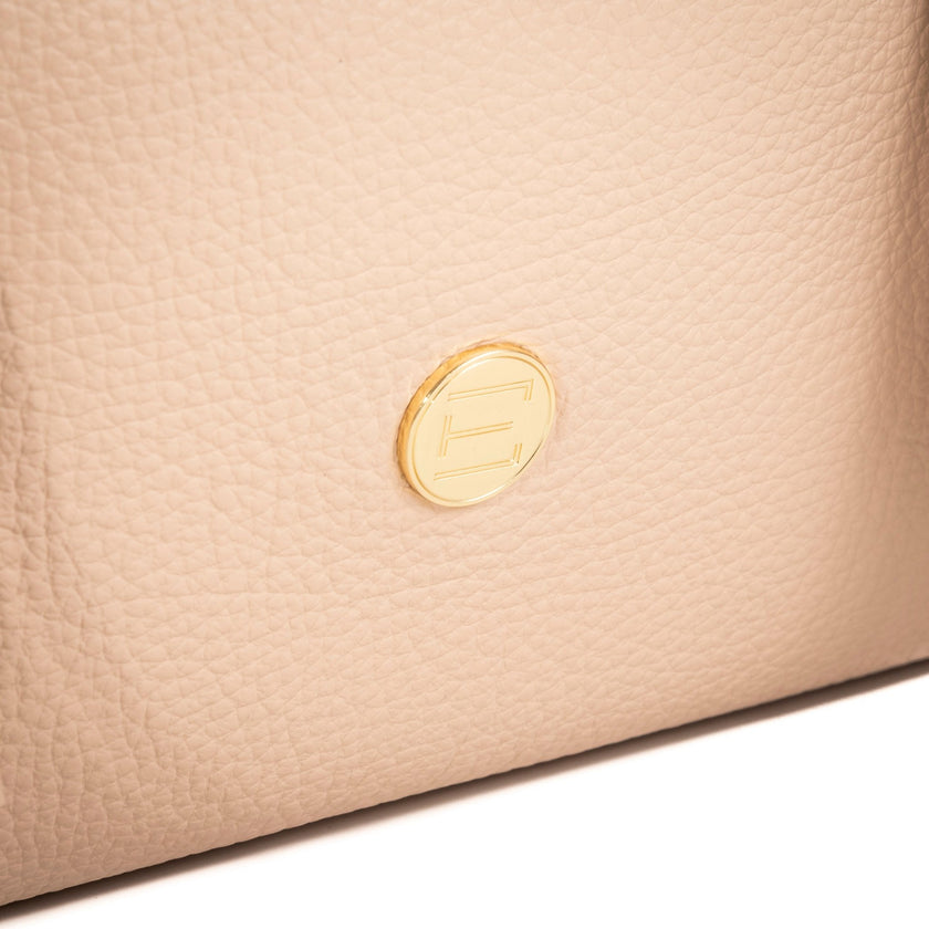 Elaine Turner- The Ali Tote- Nude Pebble Leather - Edit by Elaine Turner