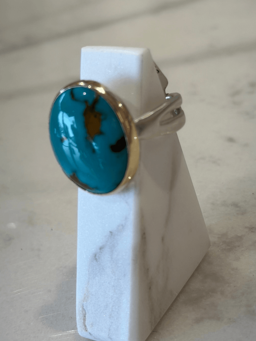 Emily Amey- Armenian Turquoise Ring - Edit by Elaine Turner