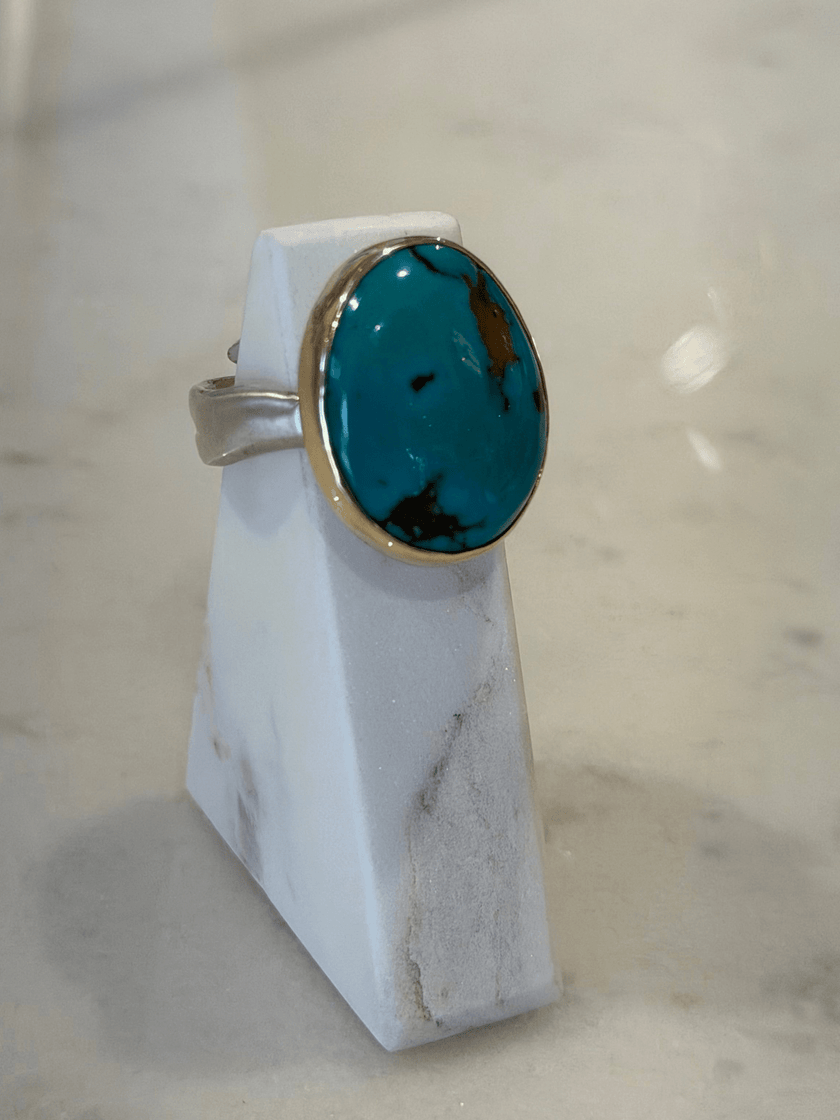 Emily Amey- Armenian Turquoise Ring - Edit by Elaine Turner