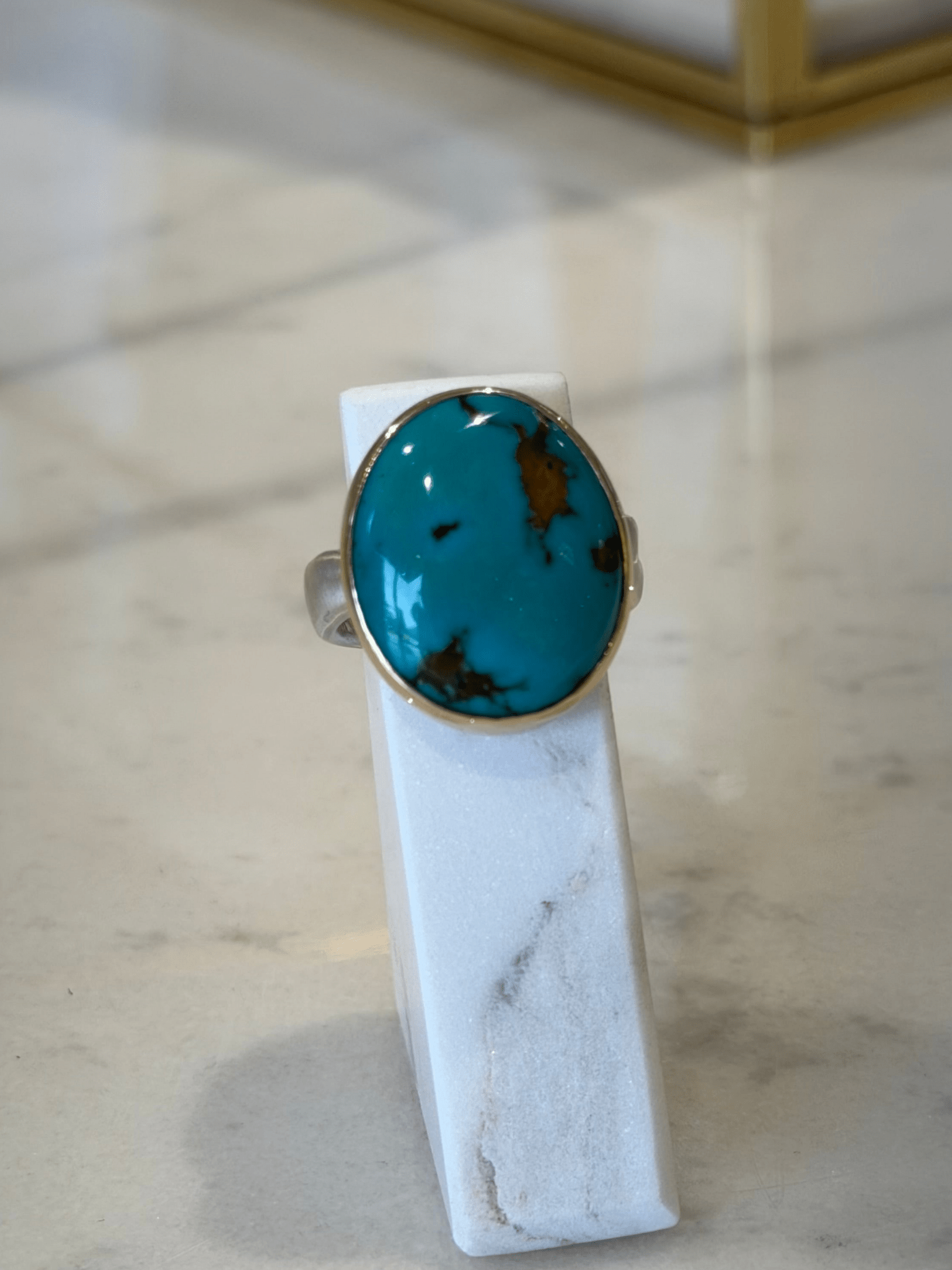 Emily Amey- Armenian Turquoise Ring - Edit by Elaine Turner