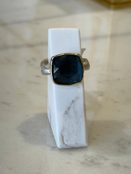 Emily Amey- London Blue Topaz Ring - Edit by Elaine Turner