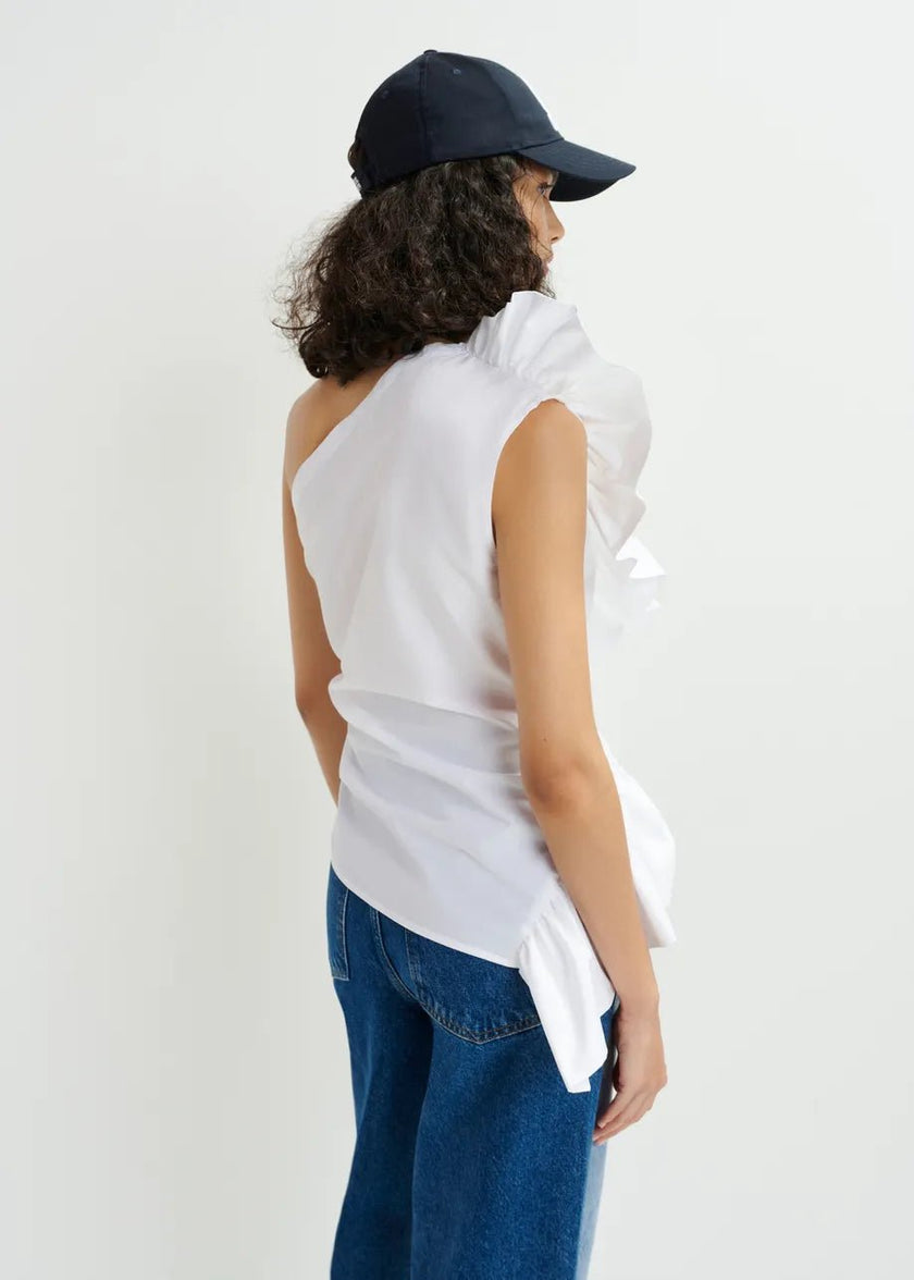 Essentiel Antwerp- Haven Ruffle Top - Edit by Elaine Turner