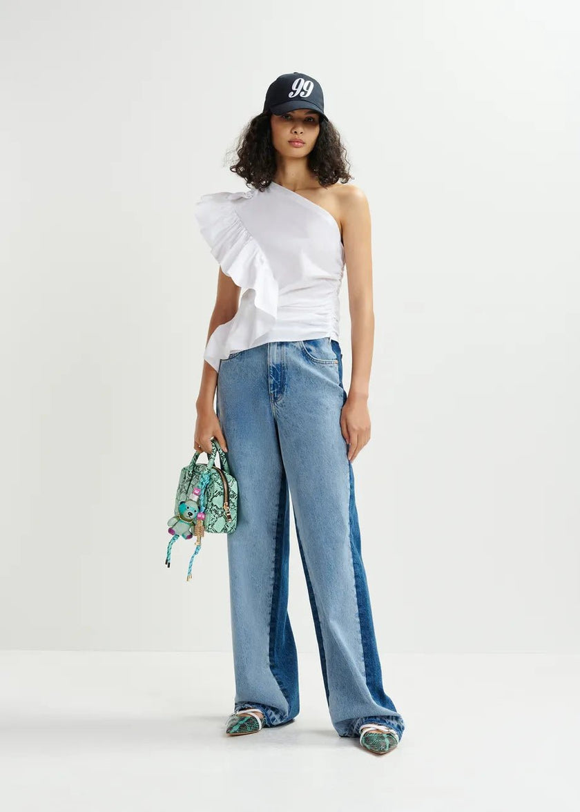 Essentiel Antwerp- Haven Ruffle Top - Edit by Elaine Turner