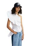 Essentiel Antwerp- Haven Ruffle Top - Edit by Elaine Turner