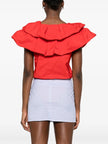 Essentiel Antwerp- Hillary Voluminous Ruffle Top - Edit by Elaine Turner