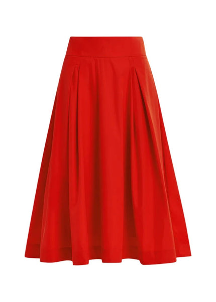 Essentiel Antwerp- Hosanna Pleated Midi Skirt - Edit by Elaine Turner