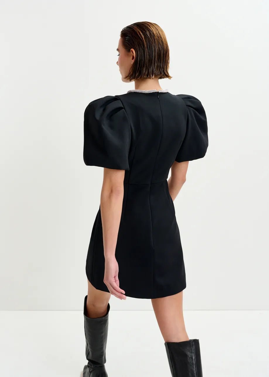 Essentiel Antwerp- Ijingle Rhinestone Mini Dress - Edit by Elaine Turner