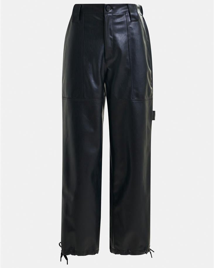 Essentiel Antwerp- Itao Faux Leather Pants - Edit by Elaine Turner