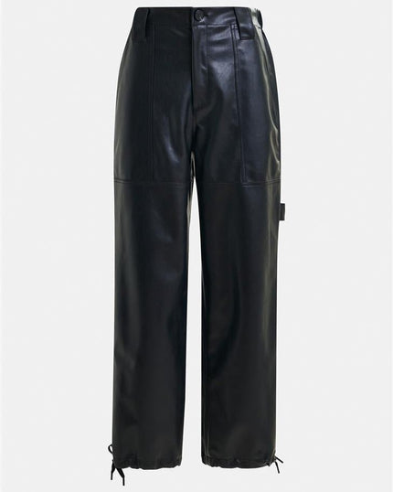 Essentiel Antwerp- Itao Faux Leather Pants - Edit by Elaine Turner