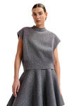 Essentiel Antwerp- Itdance Lurex Knitted Sweater - Edit by Elaine Turner