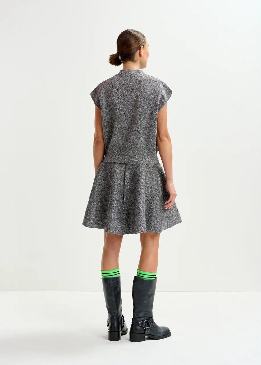 Essentiel Antwerp- Itdance Lurex Knitted Sweater - Edit by Elaine Turner