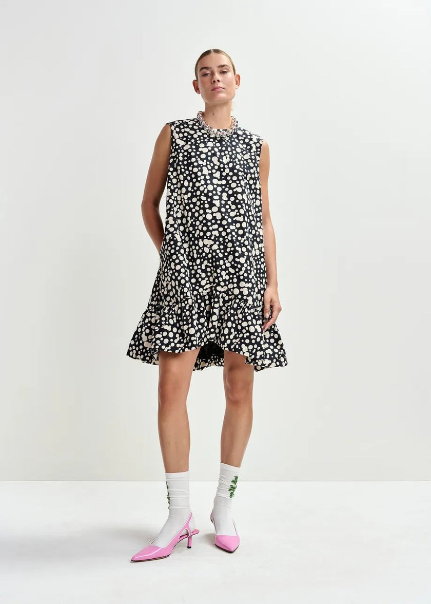 Essentiel Antwerp- Jonkel Sleeveless Bow Dress - Edit by Elaine Turner