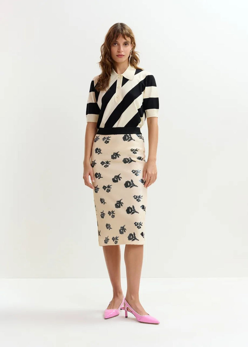 Essentiel Antwerp- Jorinda Sequin Skirt - Edit by Elaine Turner