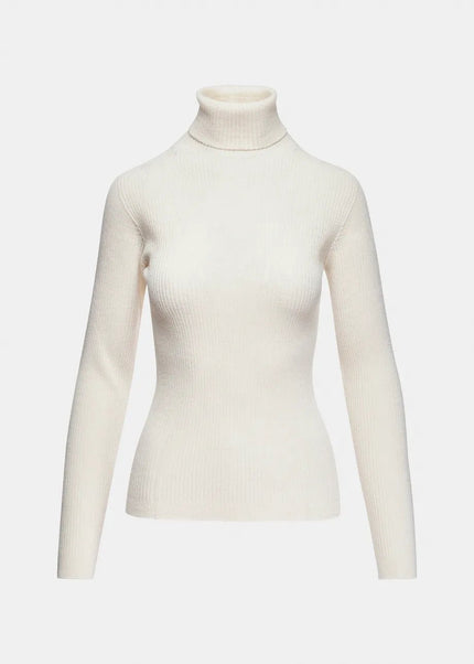 Essentiel Antwerp- Kelmuse Knitted Pullover - Off White - Edit by Elaine Turner
