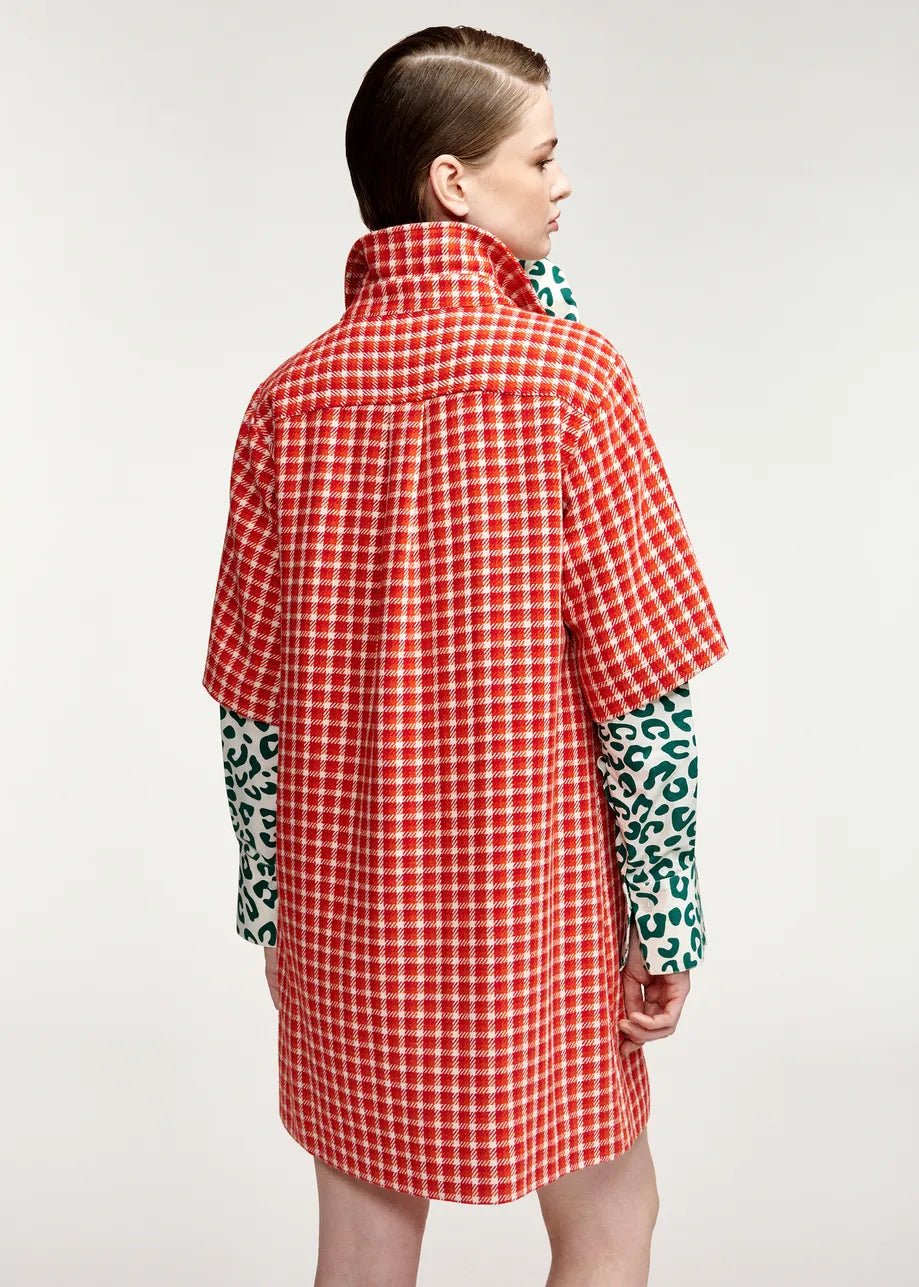Essentiel Antwerp- Kooky Polo Mini Dress - Firestarter - Edit by Elaine Turner