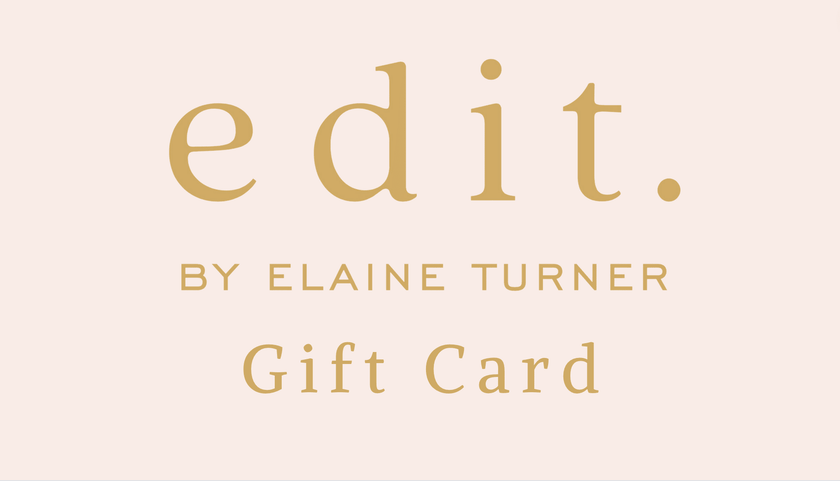 Gift Cards: $50-$500 Denominations - Edit by Elaine Turner