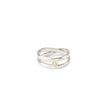 Half North Star Ring w/ Diamond - Edit by Elaine Turner