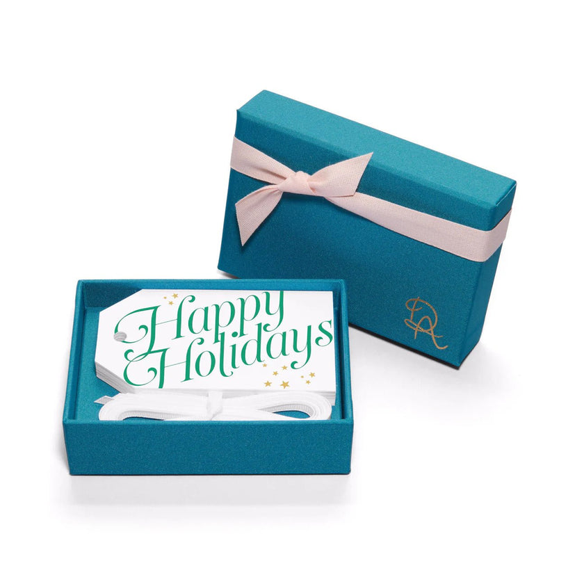 Happy Holidays Gift Tags - Edit by Elaine Turner