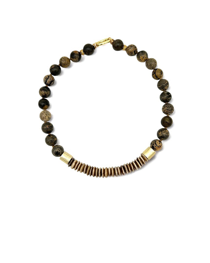 Harper Hart- Coco Necklace - Agates & Rondelle Beads - Edit by Elaine Turner