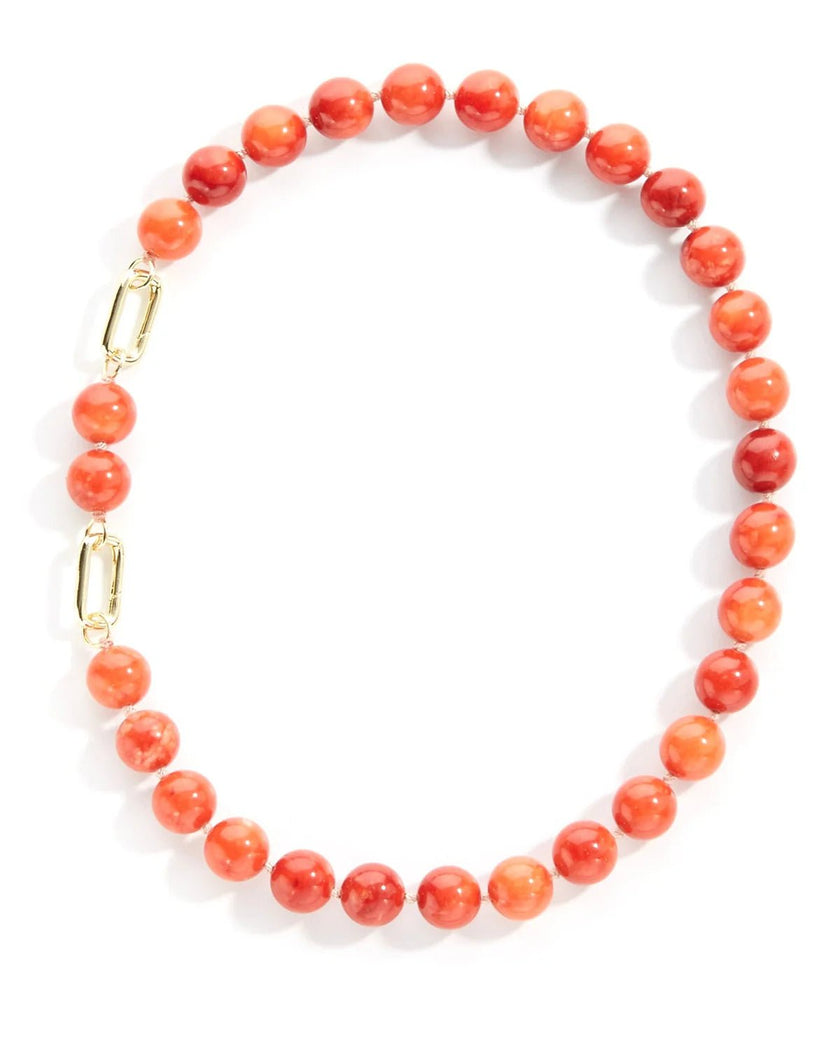 Harper Hart- Crete Coral Necklace - Edit by Elaine Turner