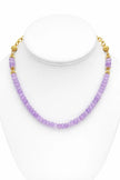 Harper Hart- Evie Necklace - Purple Jade - Edit by Elaine Turner