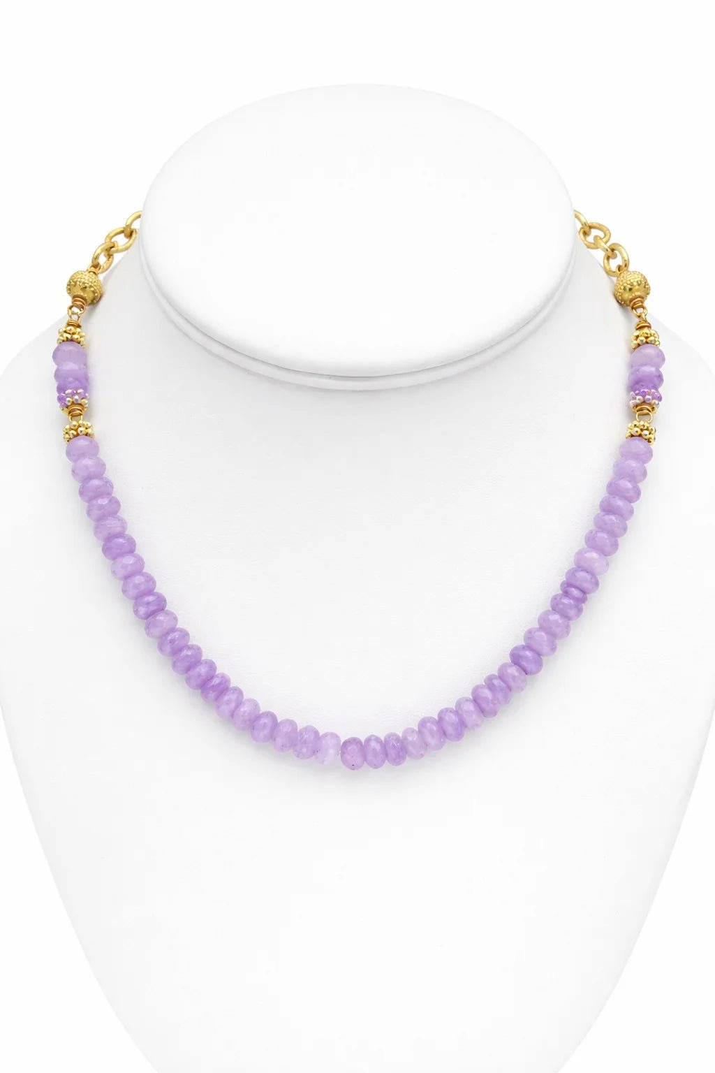 Harper Hart- Evie Necklace - Purple Jade - Edit by Elaine Turner