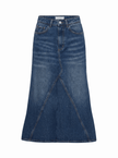 Icon Denim- Dorian Midi Denim Skirt - Vintage - Edit by Elaine Turner