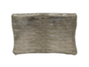Bella Clutch- Metallic Champagne Lizard