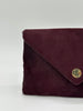Bella Clutch- Bordeaux Haircalf