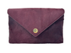 Bella Clutch- Bordeaux Haircalf
