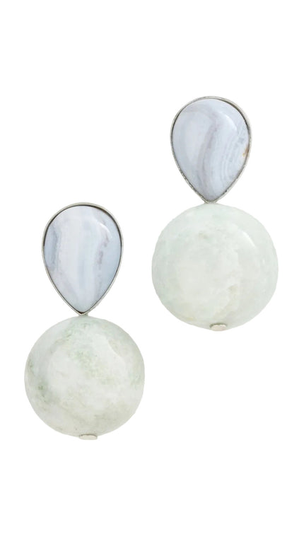 Allison Earrings- Jade - Edit by Elaine Turner