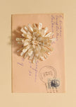 Jennifer Behr- Blythe Brooch - Pearl - Edit by Elaine Turner