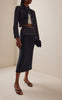 Seamed Bib Denim Jean Jacket